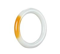 Bracciale Rigido in Giada per Donna Bracciale Feng Shui Donna Bracciale Porta Fortuna e ricchezza Bracciale in Pietra di Giada Naturale Bracciale in Vera Giada Verde