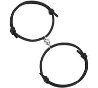 Bracciale rigido ispiratore, 1 paio di braccialetti per coppie, intreccio per attrarre amanti a lunga distanza, gioielli migliori regali per amore