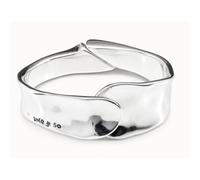 Bracciale rigido placcato argento Sterling