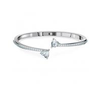 Bracciale rigido Swarovski Attract Soul cuore rodio M 5518814