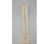 BRACCIALE ROSARIO UOMO DONNA CROCE ARGENTO 925 VARI GRANI EXPLOIT