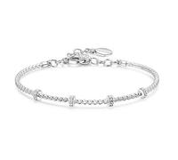 Bracciale Rosato Componibile in Argento con Zirconi - Storie - RZB001B