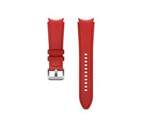 Bracciale rosso Galaxy Watch4 / Watch5 in pelle 130mm