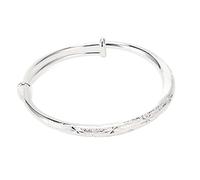 Bracciale Rotondo da Donna, Robusta Decorazione di Bracciale da Donna Incisa da 30 G per Donne per il Matrimonio