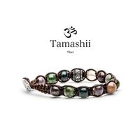 Bracciale RUOTA DELLA PREGHIERA AGATA MUSCHIATA Tamashii Unisex