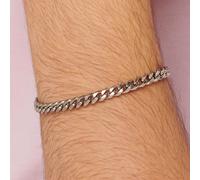 Bracciale Sagapo Catena Acciaio Regalo Compleanno Uomo Braccialetto SRP19