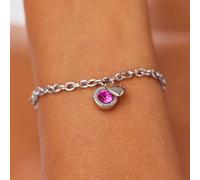 Bracciale Sagapo SKT62 Cuore Punto Luce Regalo Mamma Dolce e Curato