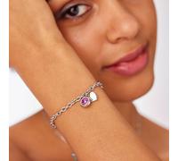 Bracciale Sagapo SKT62 Cuore Punto Luce Regalo per Sorella Originale