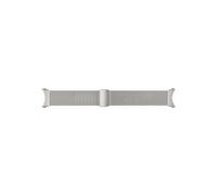 Bracciale - SAMSUNG - Galaxy Watch 4/5/6 - Maglia Milanese - Chiusura Deployante - Grigio/Oro
