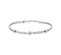 Bracciale Sector Basic Acciaio con Dettagli Dorati (SZS128)