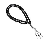 Bracciale semplice rosario 99 perle di cristallo stringhe bracciali per donne unisex regali alla moda gioielli religiosi braccialetto di perle di preghiera per uomini donne rosario uomo stringa