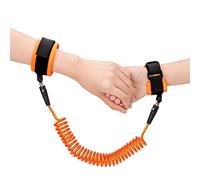 Bracciale Sicurezza Bambino, Portatile Che Cammina Anti-Perso Mano Cintura, Primi Passi Per Bambini, Arancione