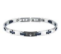 Bracciale SILVER BLACK BLUE CERAMIC JM424ATZ52 Maserati Uomo