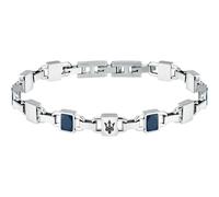 Bracciale SILVER BLUE BLACK CERAMIC JM424ATZ42 Maserati Uomo