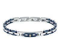 Bracciale SILVER BLUE CERAMIC GOLD JM424AXU03 Maserati Uomo