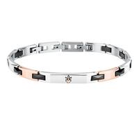 Bracciale SILVER ROSEGOLD BLACK CERAMIC JM424ATZ50 Maserati Uomo