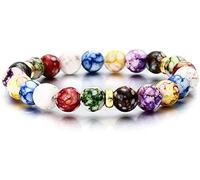 Bracciale Sistema Solare Universo Guardian Star Bracciali con Perline in Pietra Naturale Convenient Handled