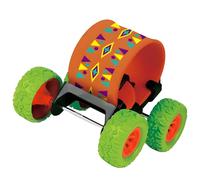 Bracciale Skateboard - Arancione / Verde