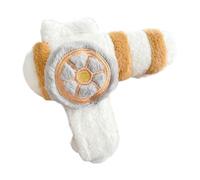 Bracciale Slap farcito - Breve peluche+PP 5.31x2.56 pollici | Giocattolo realistico Cannon Plusħ, pupazzo ripieno Cannogn creativo | Camera da Soggiorno Camera da Appartamento Asilo