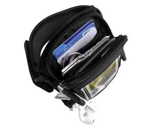 Bracciale Sport Neoprene Nero Multi-Gliate Smartphone Taglia 3XL