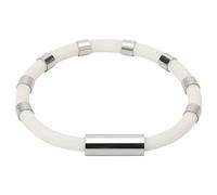 Bracciale sportivo impermeabile in silicone antistatico con 8 passanti, elimina gli anioni statici del corpo, cinturino da polso, per jogging, inverno, gioielli indiani ossidati, Taglia unica, silica