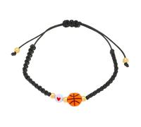Bracciale Sportivo Intrecciato Robusto con Perline Gioielli Unici da Bracciale Perfetti per I Fan del Calcio E Indossano Quotidianamente L'accessorio Sportivo Quotidiano