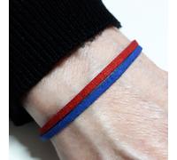 Bracciale Squadra di Calcio corda Acciaio inox milan inter Regalo da Uomo Donna