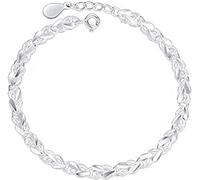 Bracciale Squisito Argento Placcato Lega Moda Donna bracciali per i Regali, Braccialetto di Fascino Braccialetto Laurea Amicizia Migliori Regali Practical Treatment