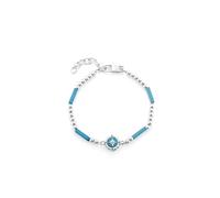 BRACCIALE STEEL/BLU ROSA VENTI