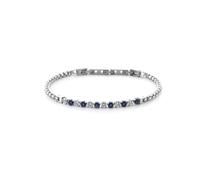 BRACCIALE STEEL CAT/TENNIS 3MM B/BLU