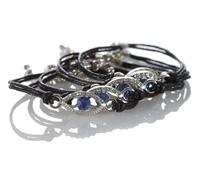 Bracciale STRING Contro il Malocchio Protezione Kabbalah Fortunato SANTO...