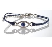Bracciale STRING Contro il Malocchio Protezione Kabbalah Fortunato SANTO...