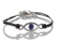 Bracciale STRING Contro il Malocchio Protezione Kabbalah Fortunato SANTO...
