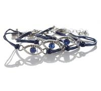 Bracciale STRING Contro il Malocchio Protezione Kabbalah Fortunato SANTO...