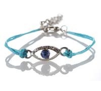 Bracciale STRING Contro il Malocchio Protezione Kabbalah Fortunato SANTO...