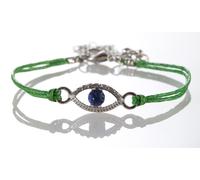 Bracciale STRING Contro il Malocchio Protezione Kabbalah Fortunato SANTO...
