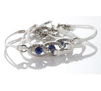 Bracciale STRING Contro il Malocchio Protezione Kabbalah Fortunato SANTO...