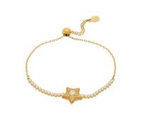 Bracciale Sublima, taglio rotondo, stella, lilla, finitura in oro 18 carati