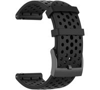 Bracciale Suunto 7/9/9Baro/D5/Spartan/Fossil Nate/Q in silicone Nero S