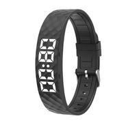 Bracciale sveglia - Timer silenzioso indossabile e regolabile con vibrazione, sveglia da polso ricaricabile per un risveglio dolce, design discreto 'orologio intelligente, cinturino comodo per dor
