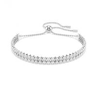 Bracciale Swarovski doppio filo Re Matrix M bianco placcato rodio 5678252