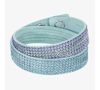 Bracciale Swarovski Slake 2 in 1 blu chiaro 5297358