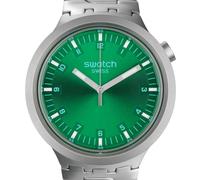 Bracciale Swatch Big Bold Irony Forest quadrante verde acciaio inossidabile...