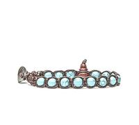 Bracciale tamashii nuovo con pietre piccole da 6 mm turchese BHS601-07