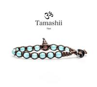 Bracciale tamashii originale tibetano pietra GREEN WATER JADE BHS 601-200
