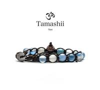 BRACCIALE TAMASHII ORIGINALE TIBETANO PIETRA LACE LIGHT BLUE BHS 900-84