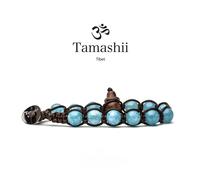 Bracciale tamashii originale tibetano pietra Sky blue jade BHS 900-196