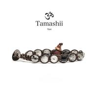 Bracciale tamashii originale tibetano pietra Tormalina nera 900-185