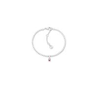 Bracciale tennis argentato da donna Tommy Hilfiger con pietre lucenti