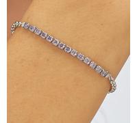 Bracciale Tennis Centrale Viola Sagapo Acciaio Zirconi Donna SDZ83 Idea Regalo